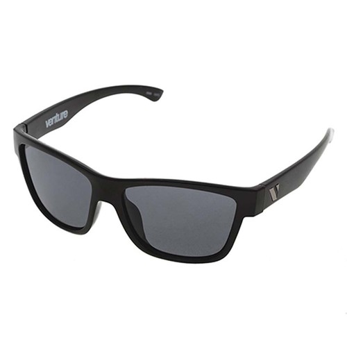 Venture Eyewear Escape Floating Polarised Sunglasses - Matte Black/Grey