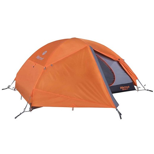Marmot Fortress 2 Person Lightweight Backpacking Tent - Tangelo/Grey