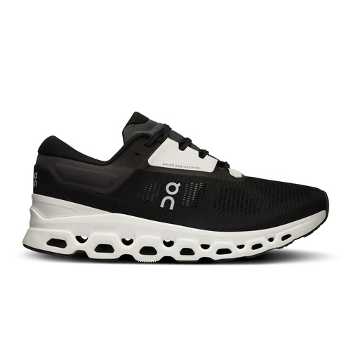 On Running Cloudstratus 3 Mens Road Running Shoes - Black/Frost