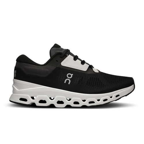 On Running Cloudstratus 3 Womens Road Running Shoes - Black/Frost