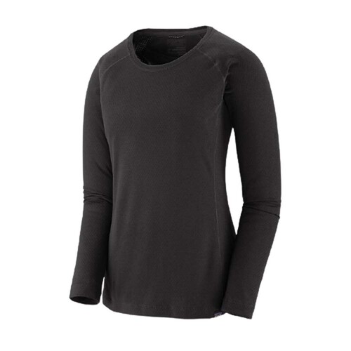 Patagonia Capilene Midweight Womens Crew Baselayer - Black - L