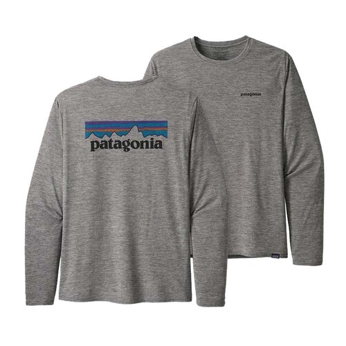 Patagonia Long-Sleeve Capilene Cool Daily Graphic Mens Everyday T-Shirt