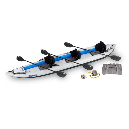 Sea Eagle 465FT FastTrack 3 Person Inflatable Kayak - Pro Package