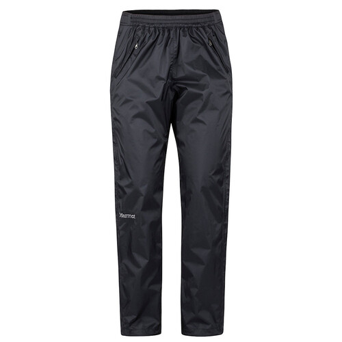 Marmot PreCip Eco Full Zip Womens Waterproof Pants - Black - L