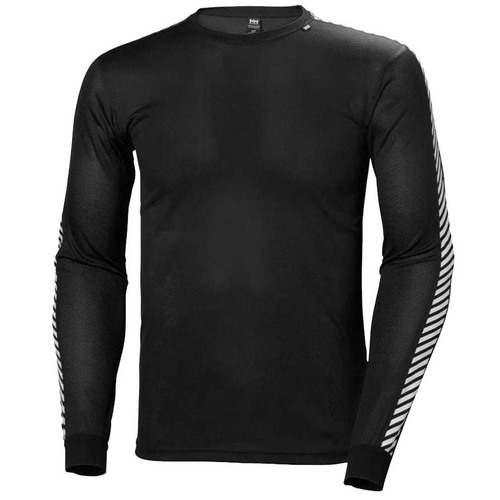Helly Hansen HH Lifa Stripe Mens Long Sleeve Baselayer Crew T-Shirt