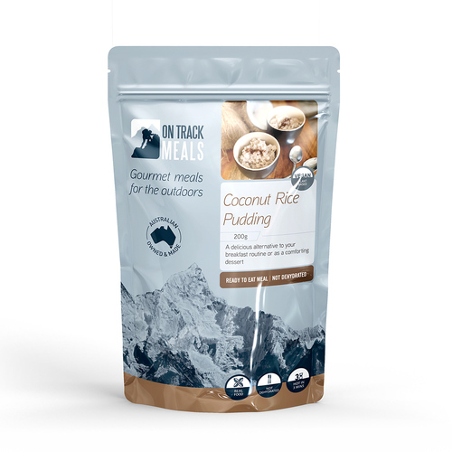 On Track Meals - Vegan Coconut Rice Pudding