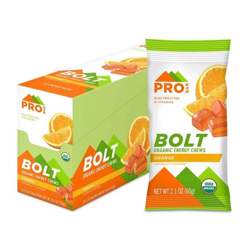 Probar Bolt Organic Energy Chews - Orange - Single