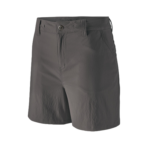 Patagonia Quandary Womens Hiking Shorts - 5 in. - Forge Grey - 12