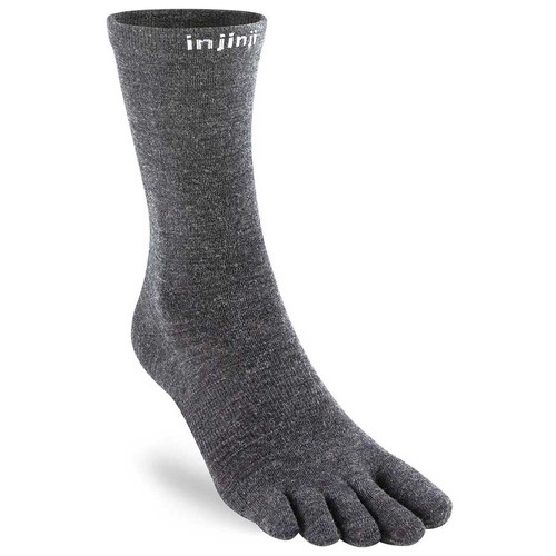 Injinji Liner 2.0 Lightweight Crew NuWool Unisex Socks