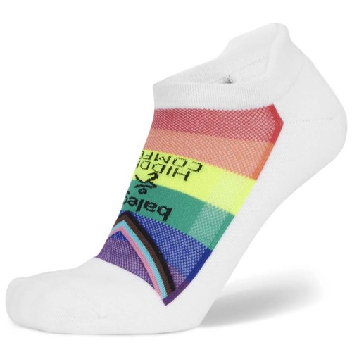 Balega Pride Hidden Comfort No Show Tab Socks - Rainbow
