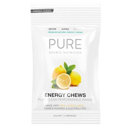 Pure Energy Chews - 60g - Lemon