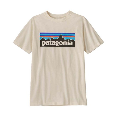 Patagonia Regenerative Organic Certified Cotton P-6 Logo Kids T-Shirt