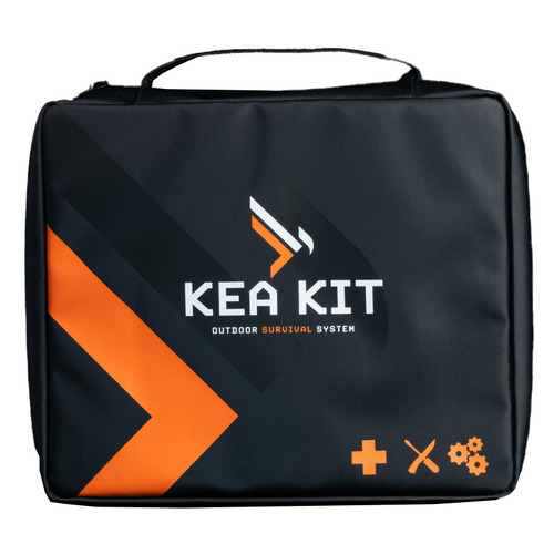 KEA Outdoors Build Your Own Survival Kit - XL - Black/Orange