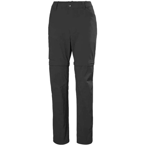 Helly Hansen Elv Light Womens Zip Off Pants - Ebony - L