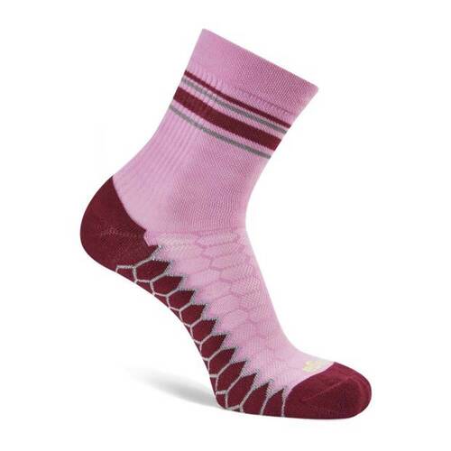 Balega Silver Mini Crew Unisex Running Socks - Candy Floss - S