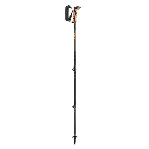 Leki Khumbu Anti-Shock Vario Poles - Dark-Anthracite/Orange