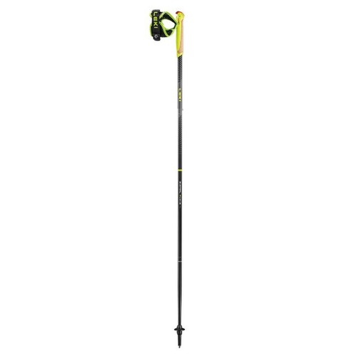 Leki Evotrail Fx.One TA Trail Running Poles - Black/Neon-Yellow/Anthracite