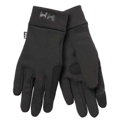 Helly Hansen HH Unisex Fleece Touch Liner Snow Gloves - Black - L