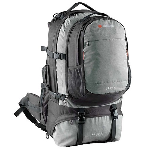 Caribee Jet Pack 75L Travel Backpack with Daypack - Storm Grey