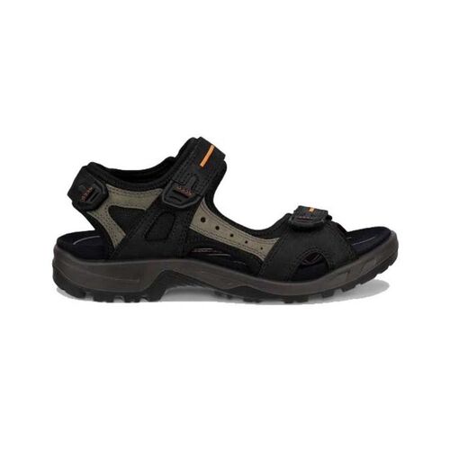 ECCO Offroad Mens Hiking Sandals - Black/Mole/Black