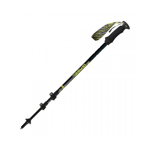 Gabel ESCAPE CARBON TOUR Trekking Poles - Black (carbon)/lime - 65-142cm