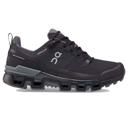 On Running Cloudwander Waterproof Mens Hiking Shoes - Black/Eclipse