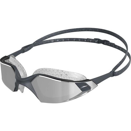 Speedo Aquapulse Pro Swimming Goggles - Grey/Silver/Mirror Chrome