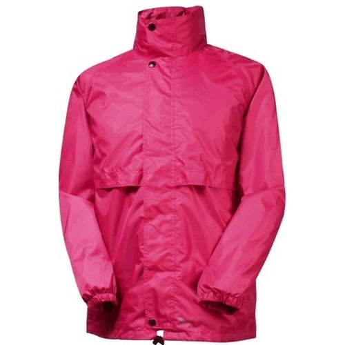 Rainbird Stowaway Waterproof Packable Rain Jacket Raspberry