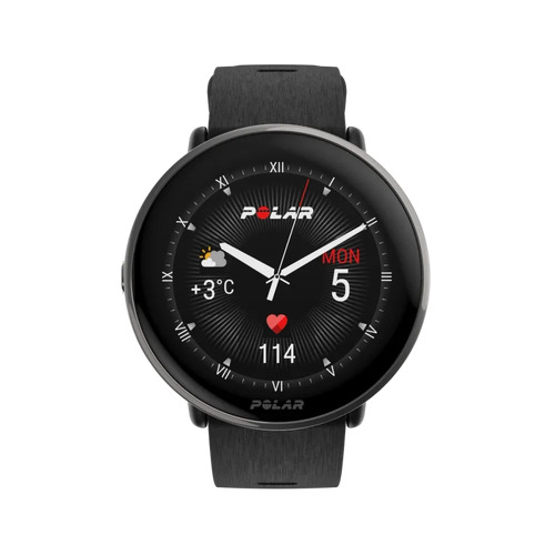 Polar Ignite 3 Titanium Fitness Watch - Black - S/L