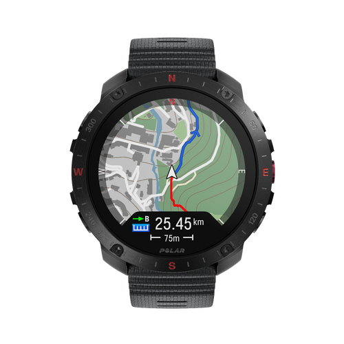 Polar Grit X2 Pro Premium Outdoor Sports & Adventure Watch - Black