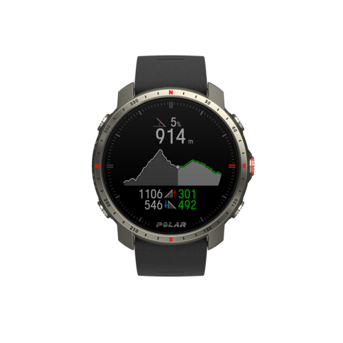 Polar Grit X Pro Multisport GPS Watch - Titan