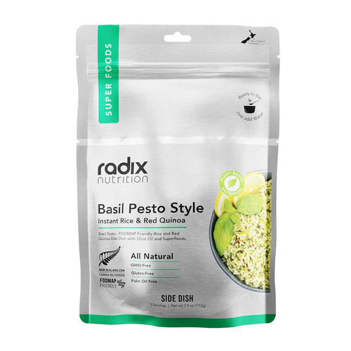 Radix Nutrition Instant Rice and Quinoa Mix - Basil Pesto