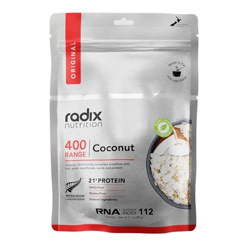 Radix Nutrition Original Breakfast Meal - Coconut - 400kcal 