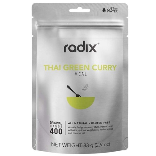 Radix Nutrition Original v9.0 400kcal Meal - Thai Green Curry  - 82g