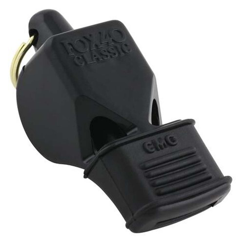 FOX 40 Classic CMG Official Whistle - Black