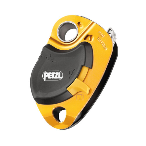 Petzl ProTraxion Capture Pulley - Yellow