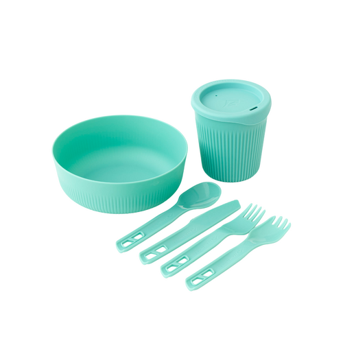 Sea to Summit Passage 6 Piece 1 Person Dinnerware Set 