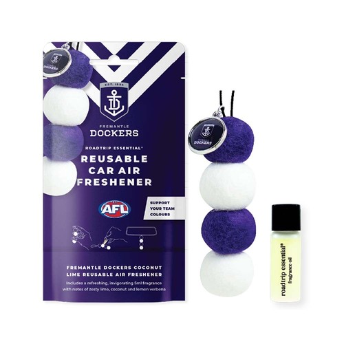 Smelly Balls Reusable Car Air Freshener - Fremantle Dockers