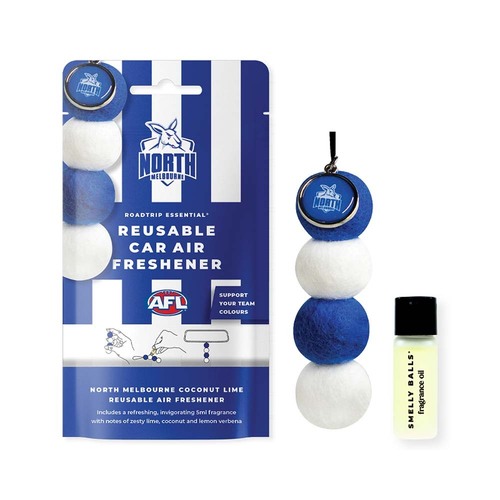 Smelly Balls Reusable Car Air Freshener - North Melbourne Roos