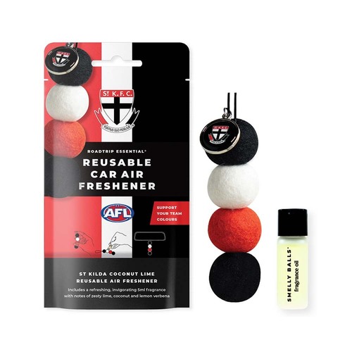 Smelly Balls Reusable Car Air Freshener - St Kilda Saints