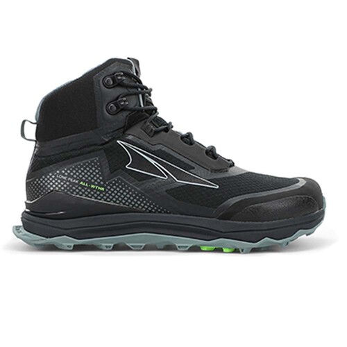 Altra Lone Peak All-Weather Mid Womens Hiking Shoes - Black