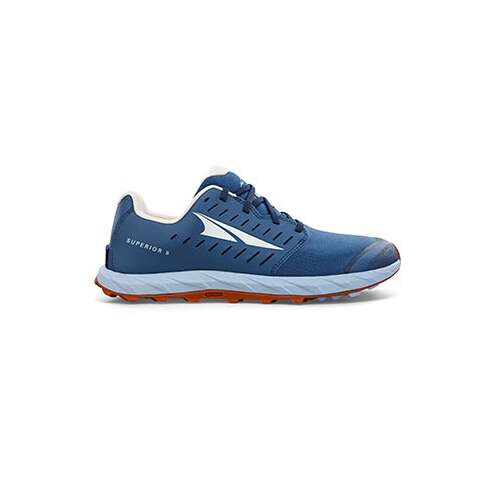 Altra Superior 5 Mens Trail Running Shoes - Mineral Blue