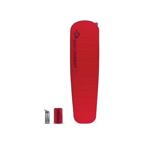Sea to Summit Comfort Plus Self Inflating Sleeping Mat - Dark Red