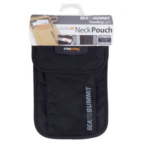 Sea to Summit Travelling Light Neck Pouch BLACK