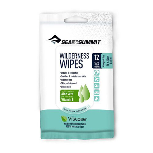 Sea To Summit Wilderness Wipes - Compact - 12pk