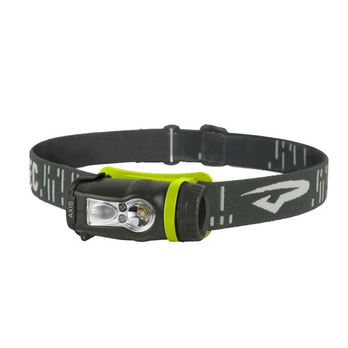 Princeton Tec Axis 250 Lumens Rechargeable Headlamp Green/Grey