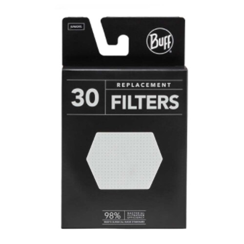 Buff Replacement Face Mask Filter - Kids - 30 Pack