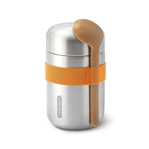 Black and Blum Stainless Steel Food Flask - 400ml