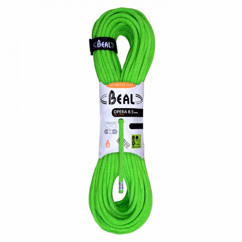 BEAL Opera 8.5MM Climbing Rope - 60M - Green