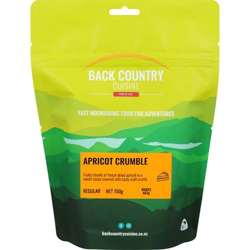 Back Country Cuisine Freeze Dried Meal - Apricot Crumble - Regular